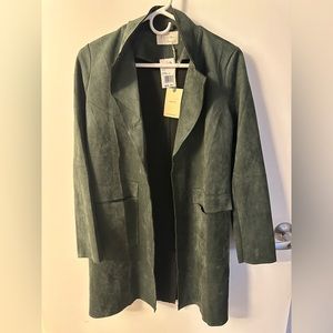 Active USA - Madrag - Faux Suede Coat